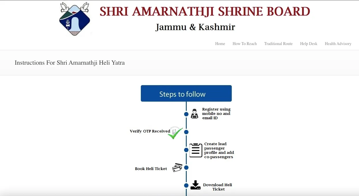 amarnath-yatra-online-helicopter-booking-complete-process